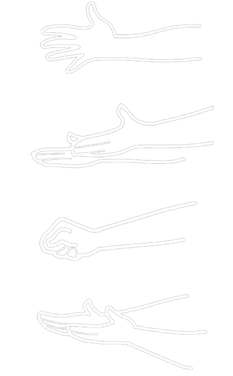 Hand game diagrams
